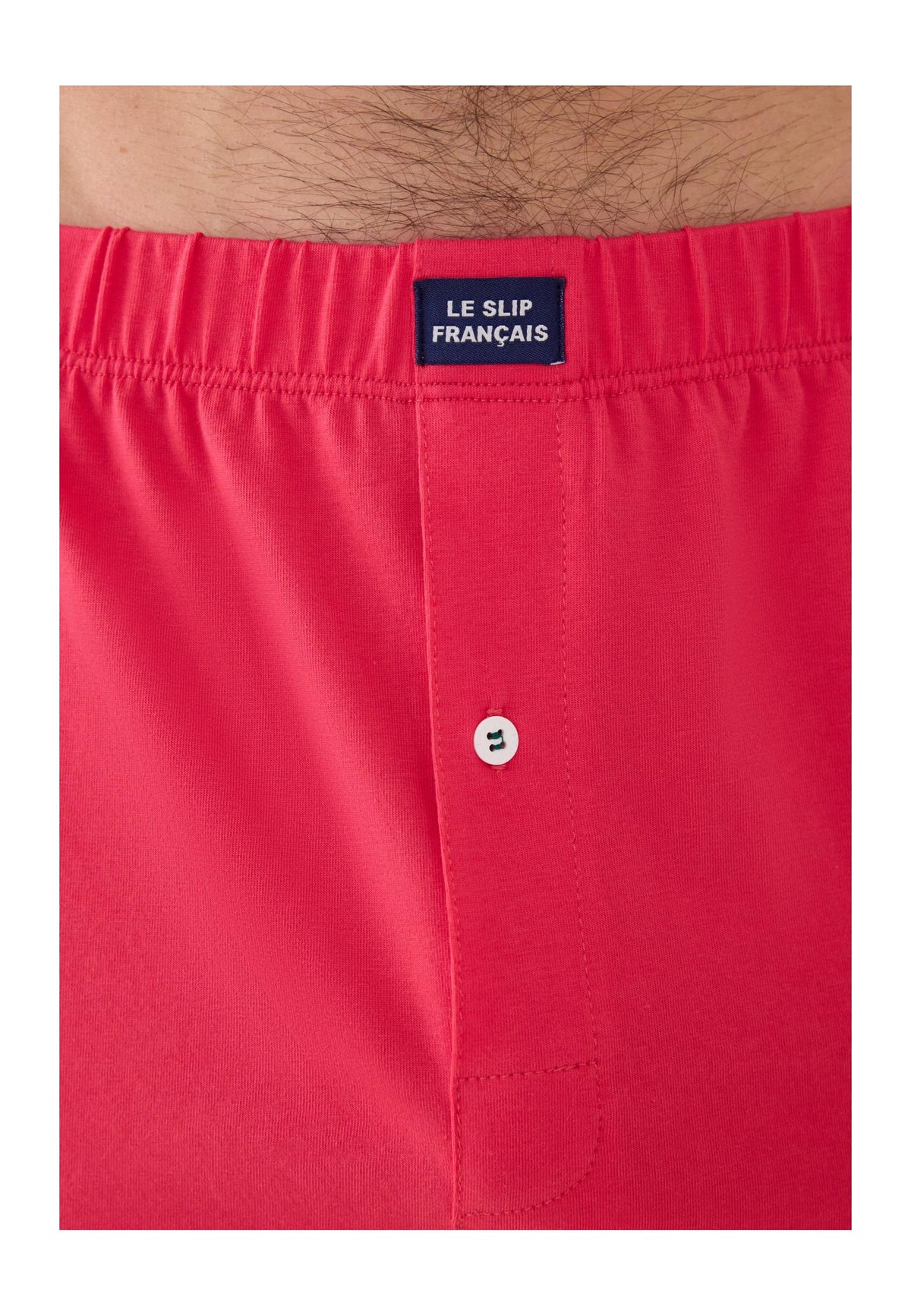 Fredo Cotton Jersey Boxer Shorts - Cherry Pink