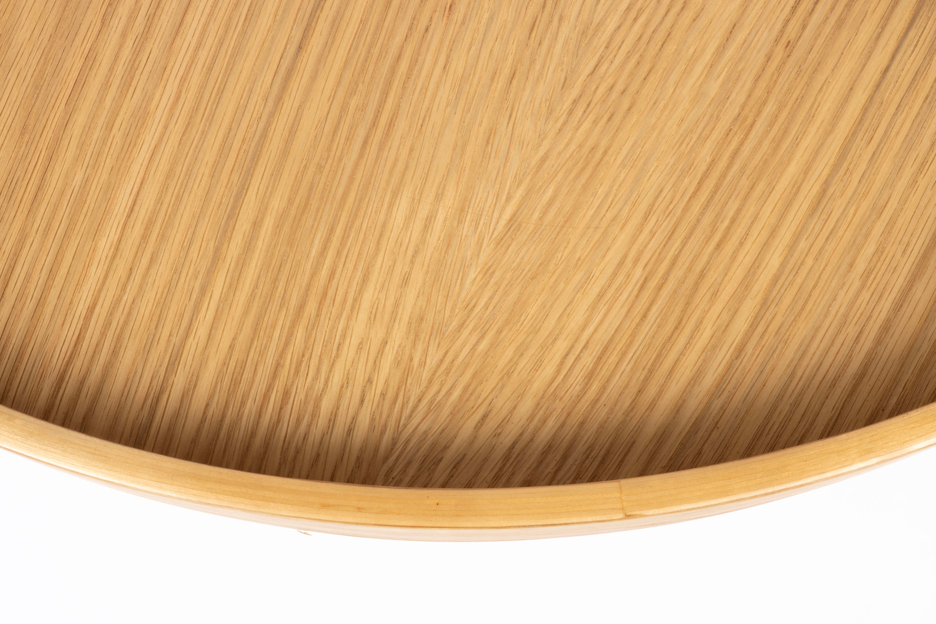 Yuri L - Side Table - Oak Veneer - Oak/Brown