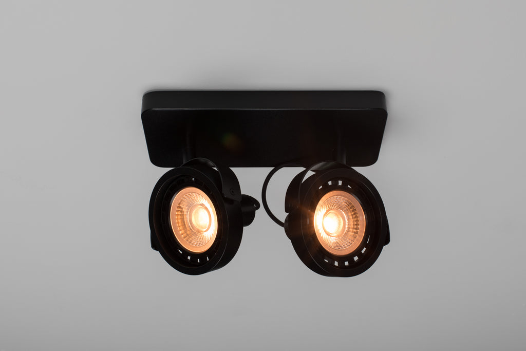 Dice-2 Dtw - Spot - Aluminum - Black
