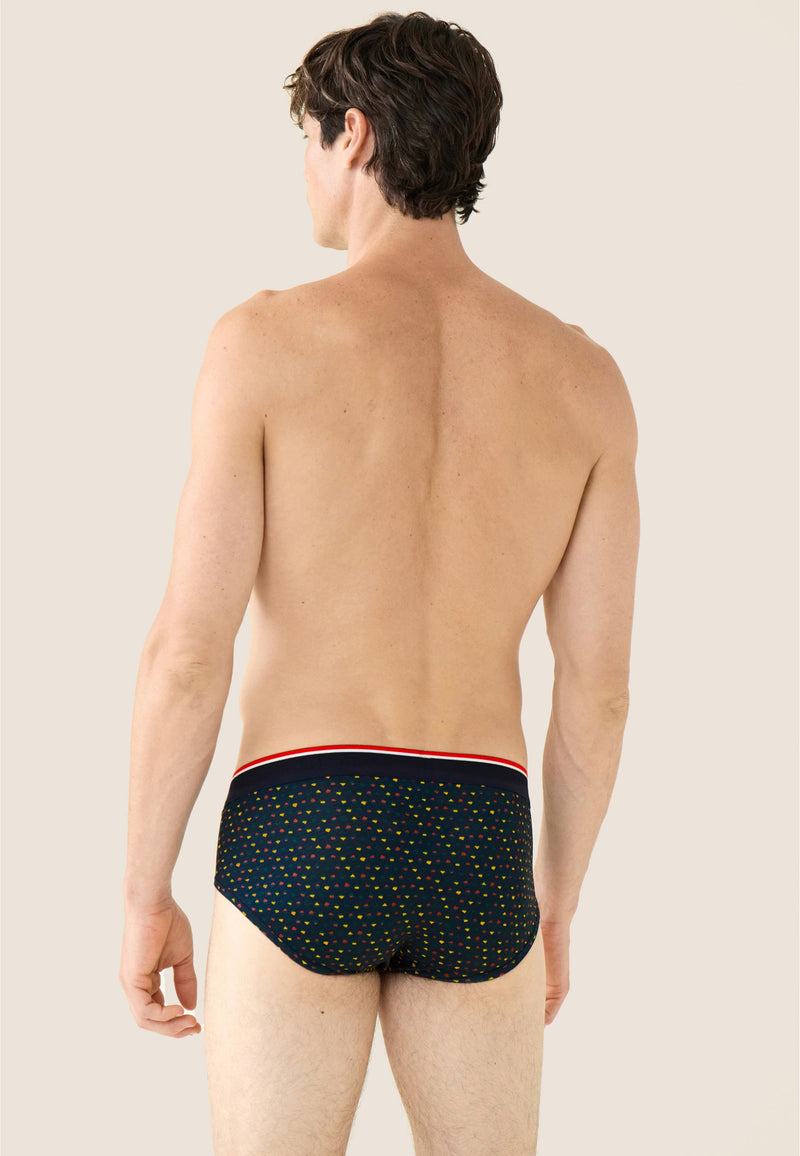 Slip Vert Sapin À Motif Petit Carré - Terrible Petits Carres Vert Sapin