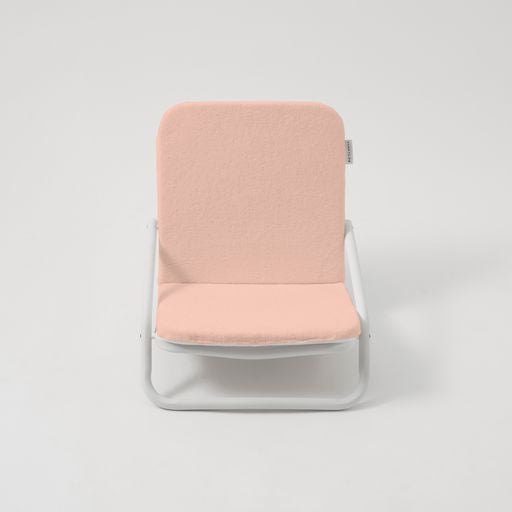 Chaise De Plage Rembourrée - Saumon
