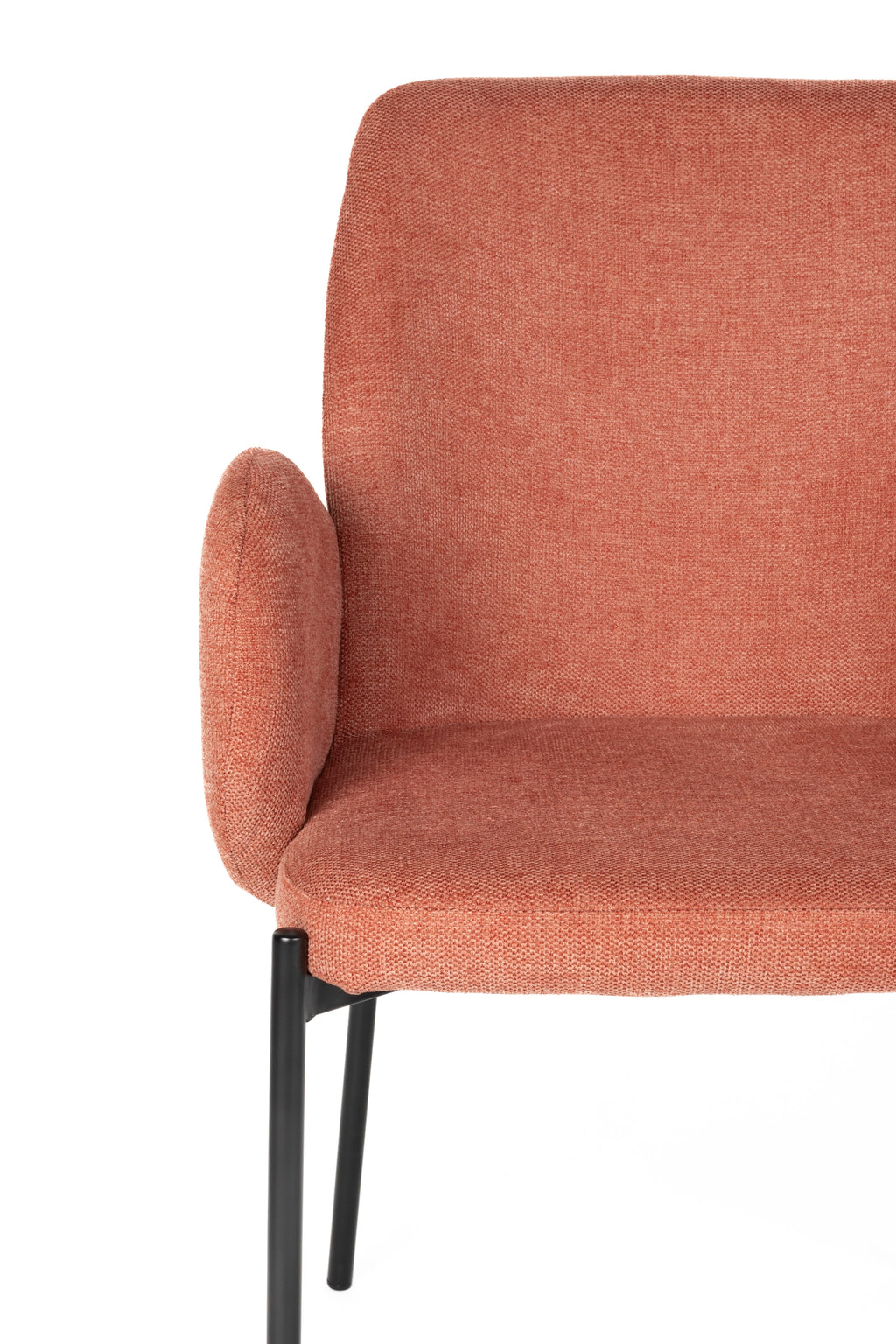 Tjarda - Dining Room Chair - Iron - Old Rose