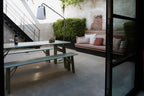 Avenue - Outdoor Bench - Pine Wood - Sage Green/Green