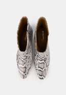 Bottines À Talons - Cuir Python - Alice