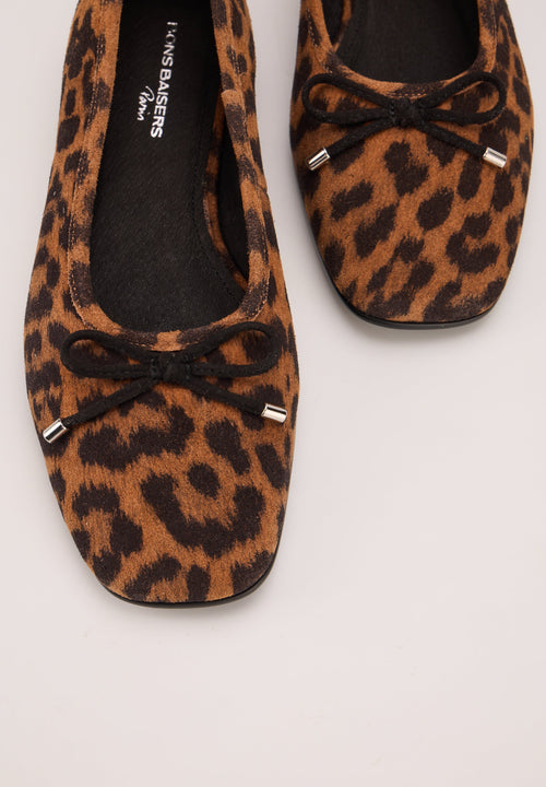 Ballerines - Cuir Leopard - Carmen