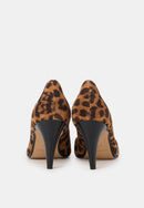 Escarpins -Cuir Leopard - Tyra
