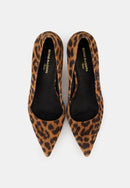 Escarpins -Cuir Leopard - Tyra