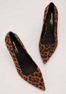 Escarpins -Cuir Leopard - Tyra