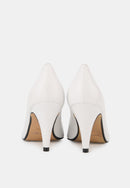 Escarpins - Cuir Lisse Blanc - Tyra