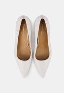 Escarpins - Cuir Lisse Blanc - Tyra