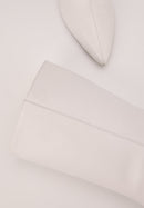 Bottines À Talons - Cuir Lisse Blanc - Yolanda