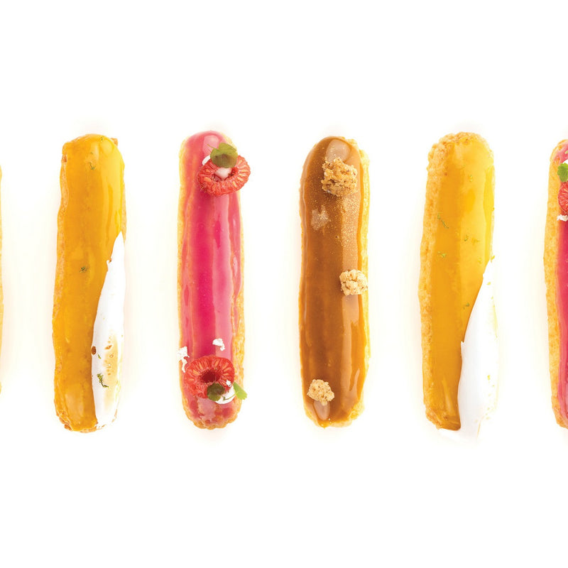 Air Mat Eclair & Choux - Tapis En Silicone Micro-Perforé Et Fibre En Verre - Noir Et Rouge