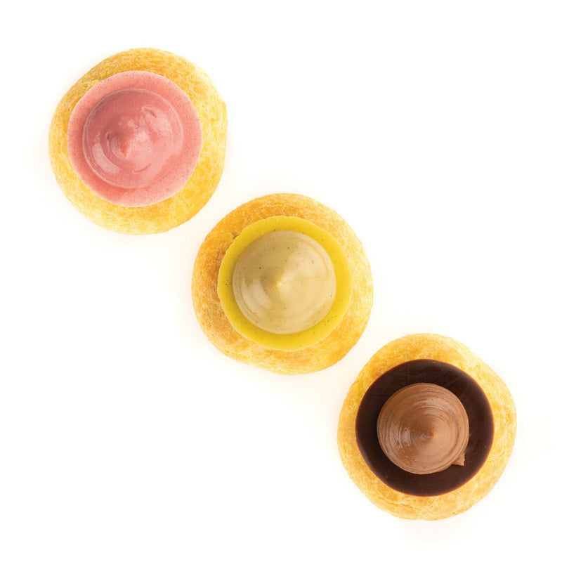 Air Mat Eclair & Choux - Tapis En Silicone Micro-Perforé Et Fibre En Verre - Noir Et Rouge