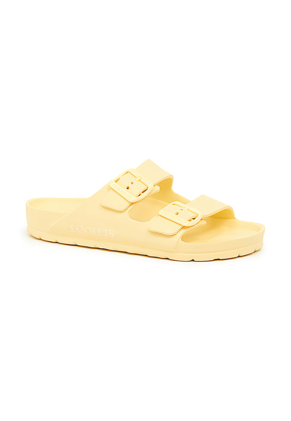 Sandale - Jaune - Femme
