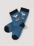 Chaussettes Snoopy - Bleu Moyen Grise - Bébé