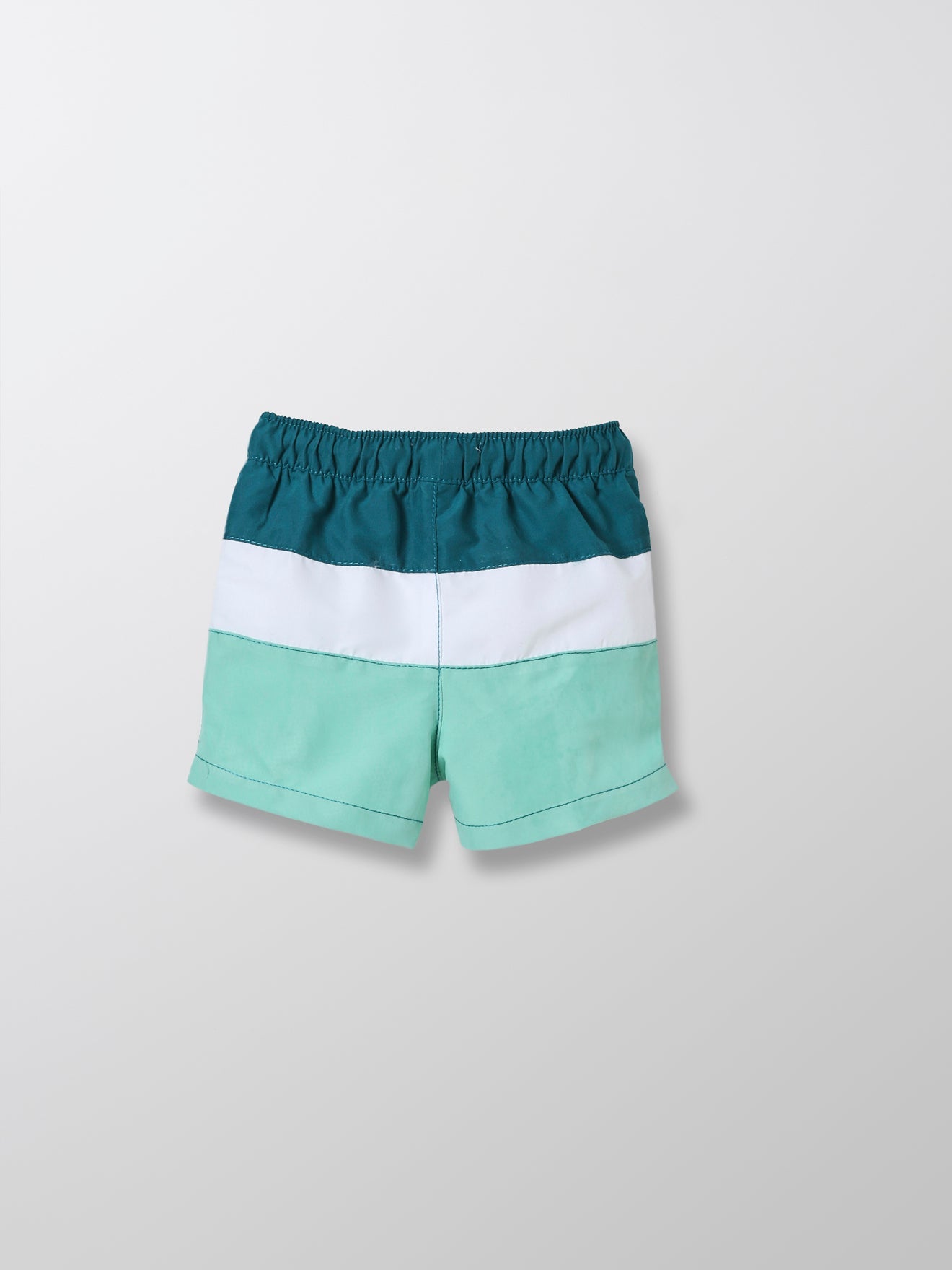 Short De Bain - Vert Moyen Multicolore 3 - Bébé