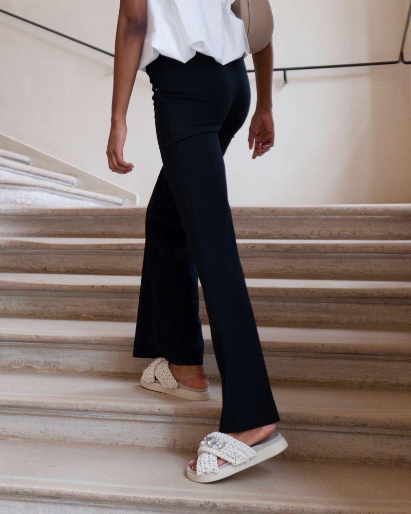 Sandales Woven Stones Platform - True White