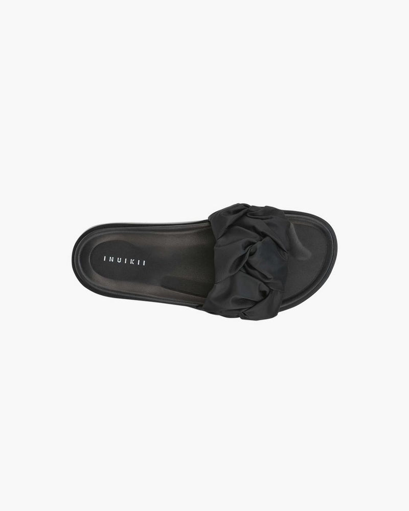 Slippers Fjord Flower - Black
