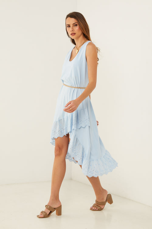 Vestido - Cielo - Mujer