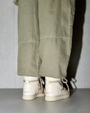 Bottes Full Leather Sneaker - Cream