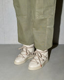 Bottes Full Leather Sneaker - Cream