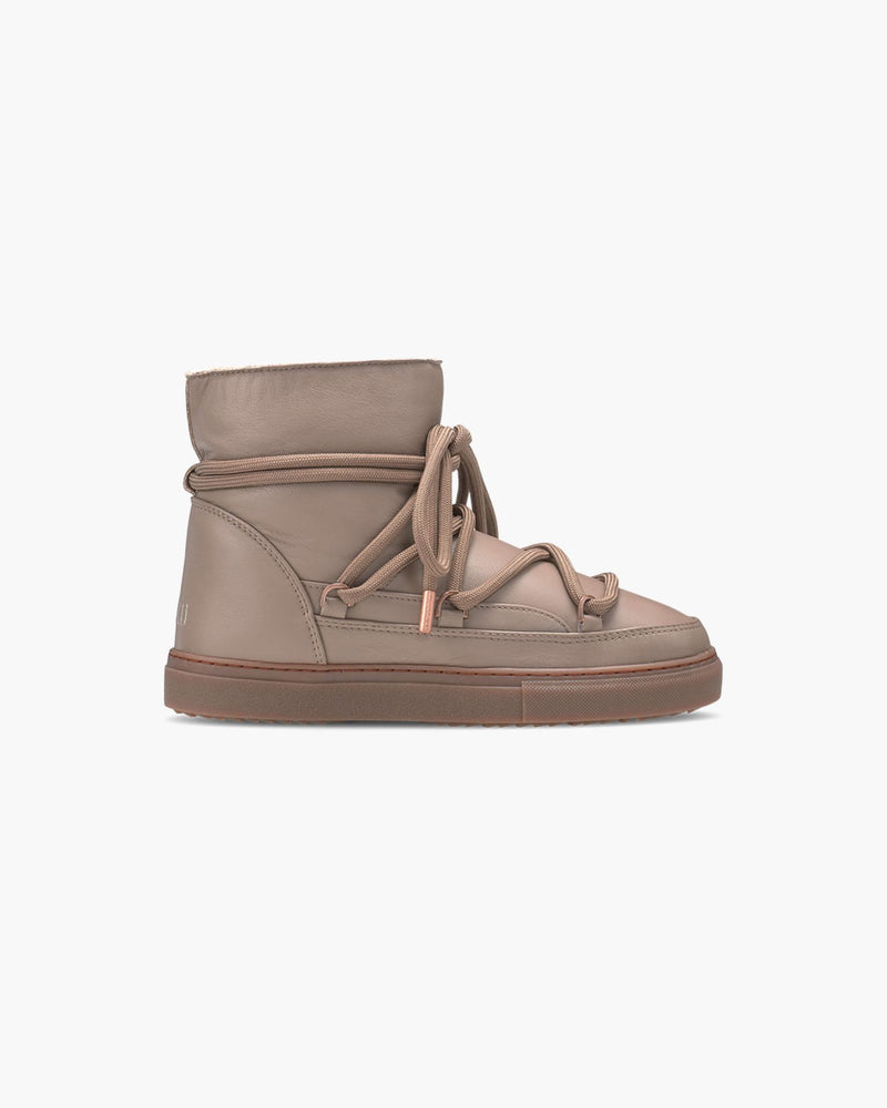 Bottes Full Leather Sneaker - Taupe