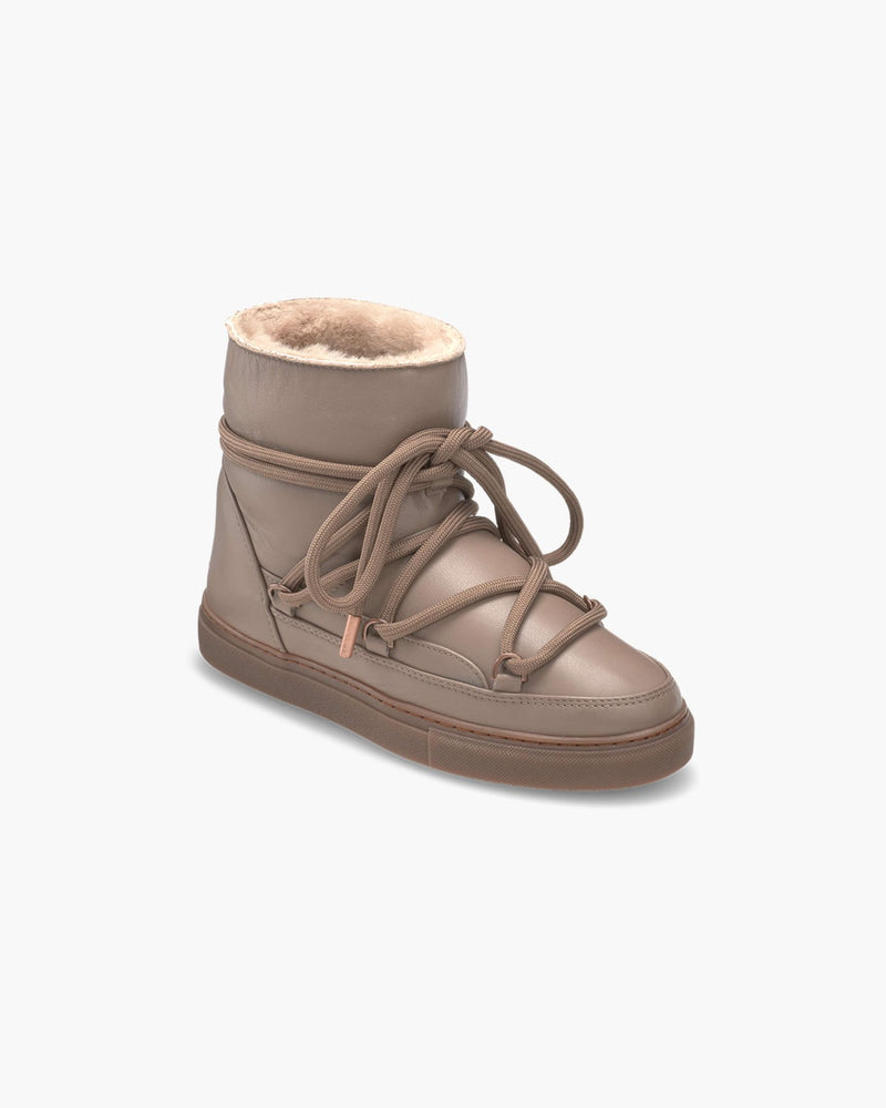 Bottes Full Leather Sneaker - Taupe