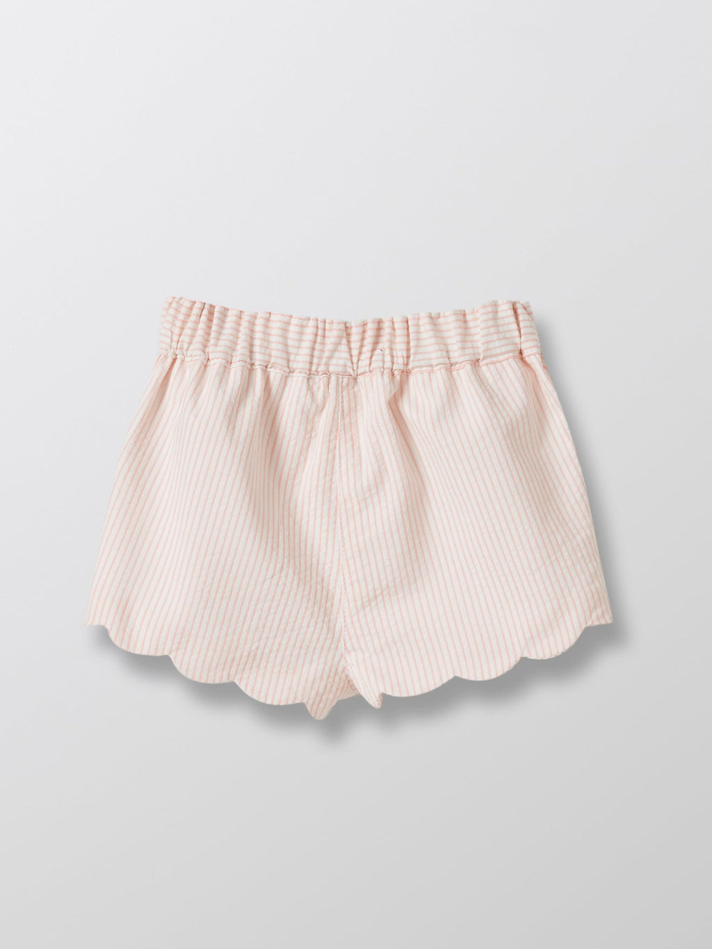 Short Coquille - Bleu Clair Raye - Bébé