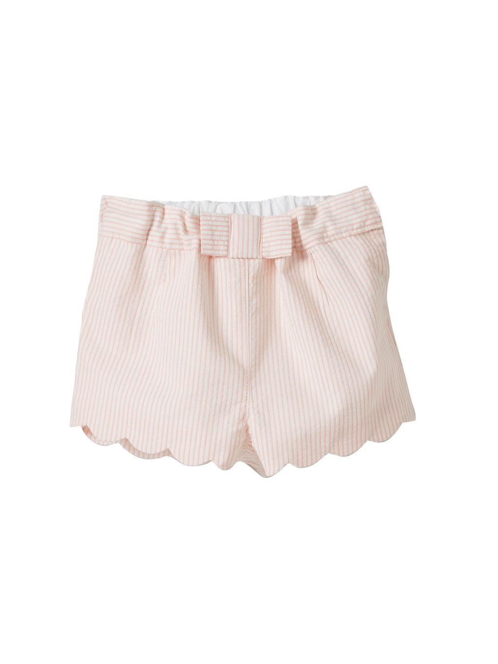 Short Coquille - Bleu Clair Raye - Bébé