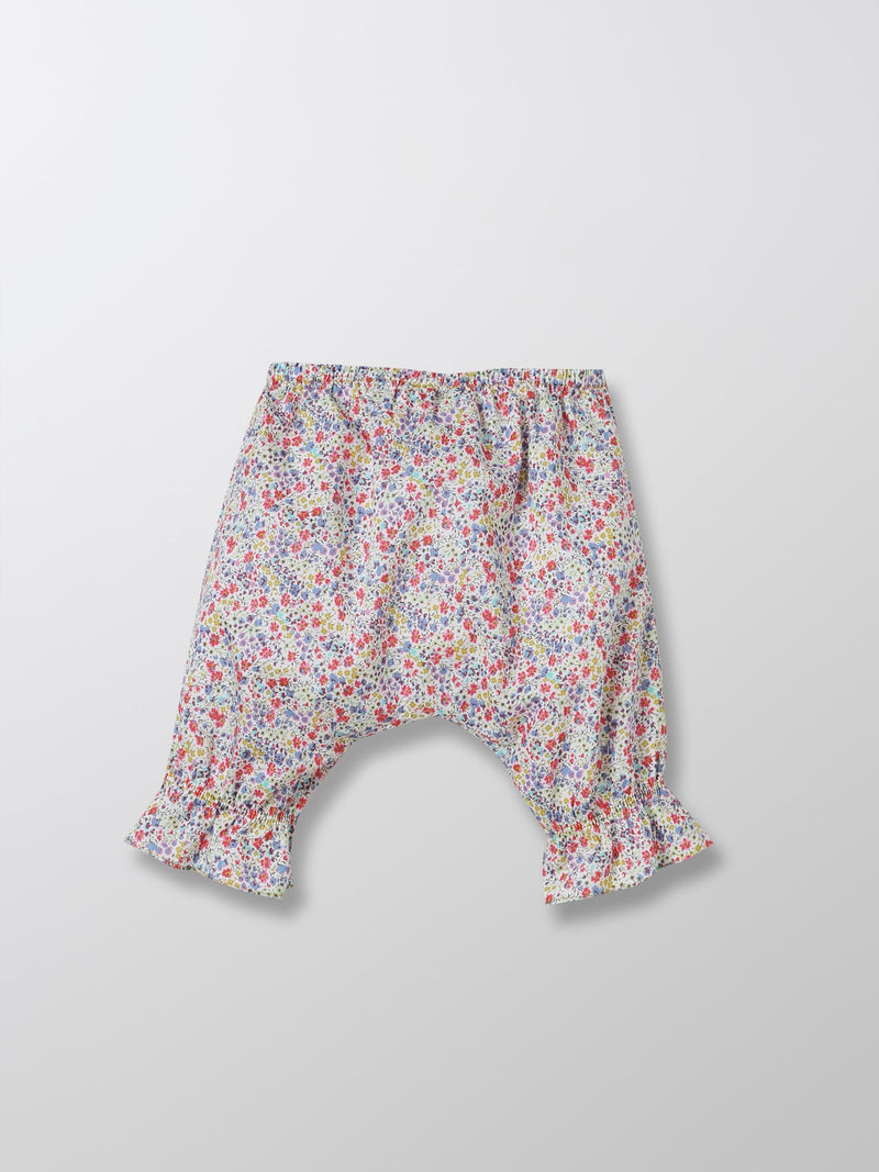 Liberty Harem Pants - Light Pink Print - Baby