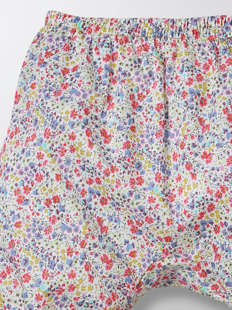 Liberty Harem Pants - Light Pink Print - Baby
