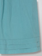 Robe Grand Col - Bleu Moyen Uni - Bébé