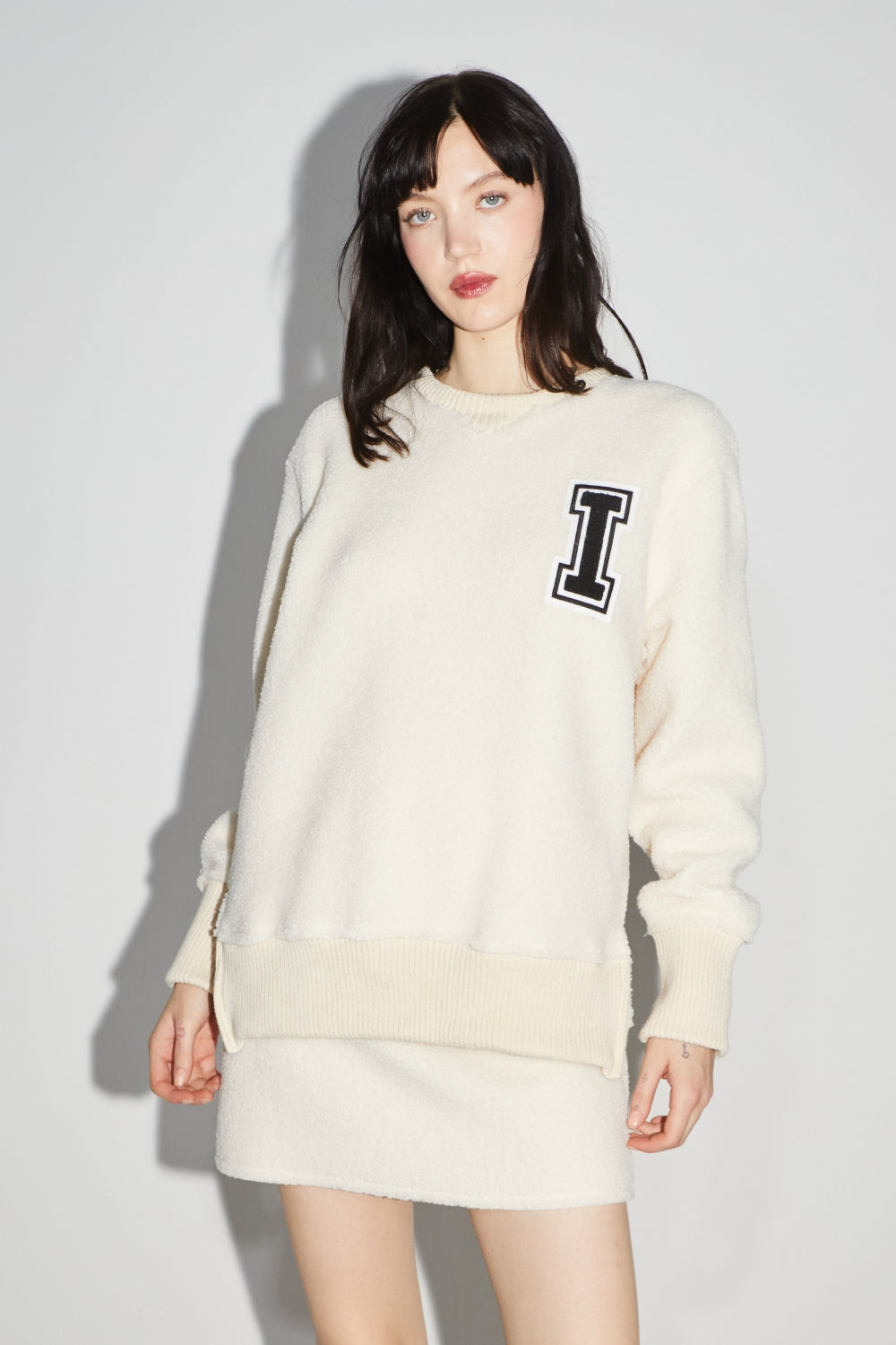 La sudadera blanca Harper Preppy