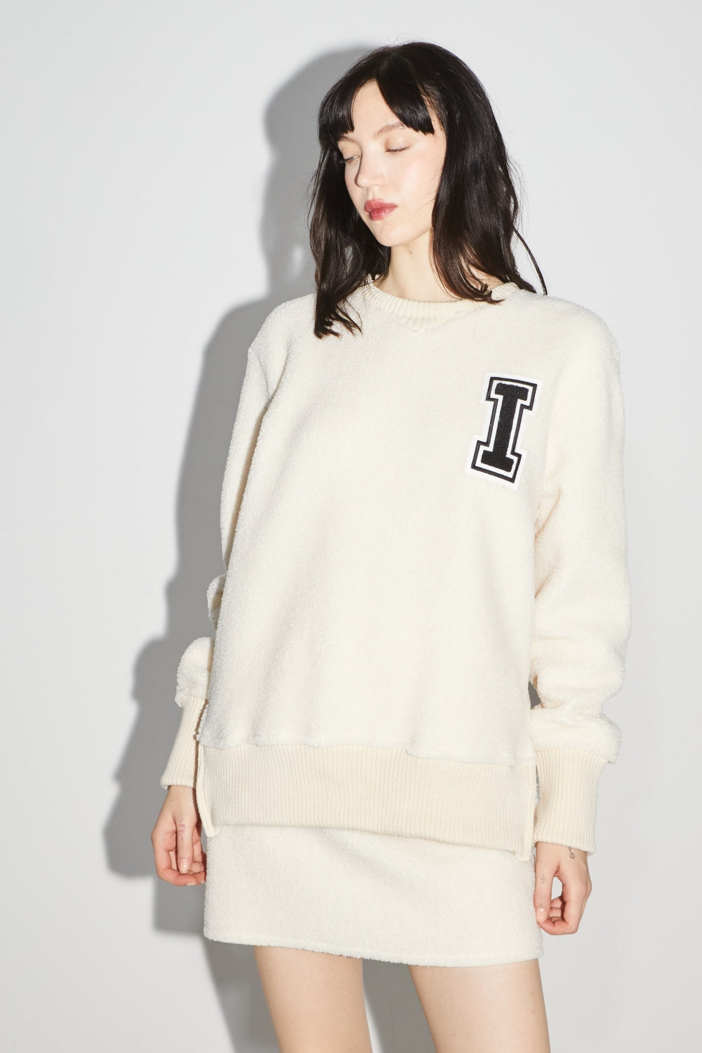 La sudadera blanca Harper Preppy