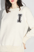 La sudadera blanca Harper Preppy