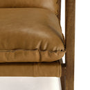 Sillón - Gaston - Coñac - Marrón oscuro