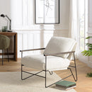 Sillón - Gaston - Marrón - Negro - Blanco