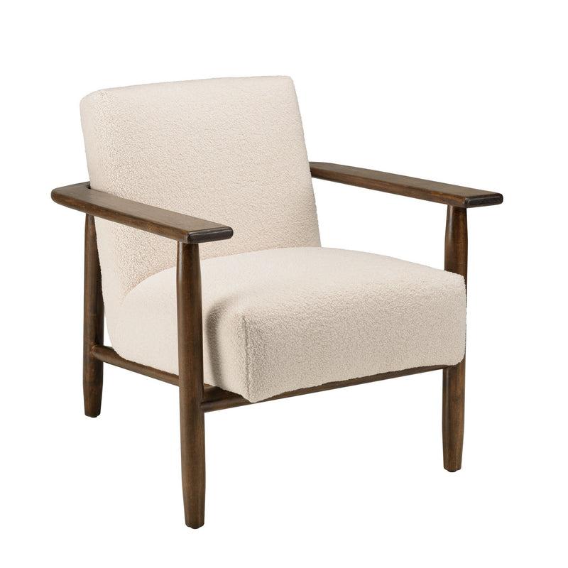 Sillón - Gaston - Marrón - Blanco