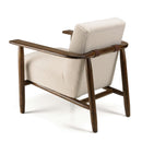 Sillón - Gaston - Marrón - Blanco