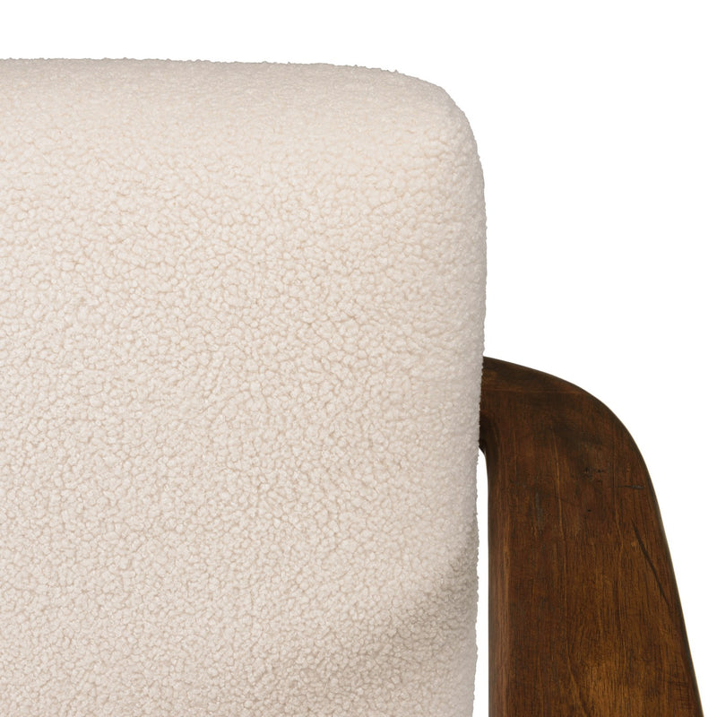 Sillón - Gaston - Marrón - Blanco