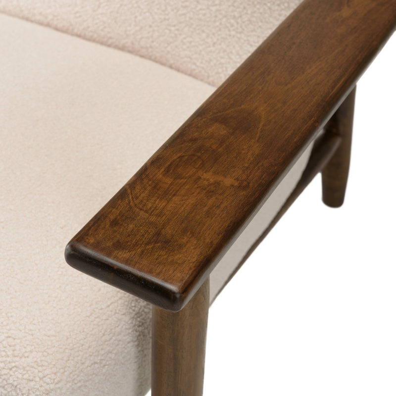 Sillón - Gaston - Marrón - Blanco