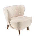 Sillón - Gaston - Marrón - Blanco