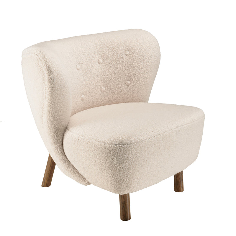 Sillón - Gaston - Marrón - Blanco