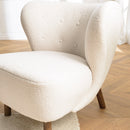 Sillón - Gaston - Marrón - Blanco
