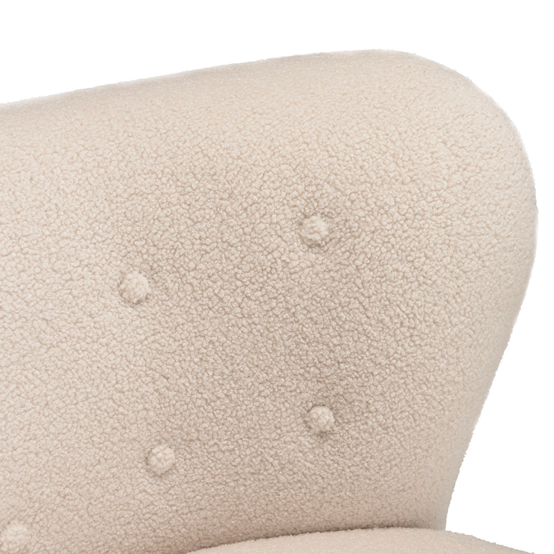 Sillón - Gaston - Marrón - Blanco