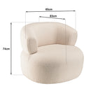 Gastón - Sillón - Blanco