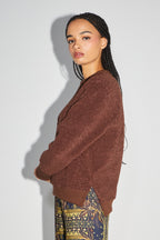 La sudadera Harper Preppy Chocolate