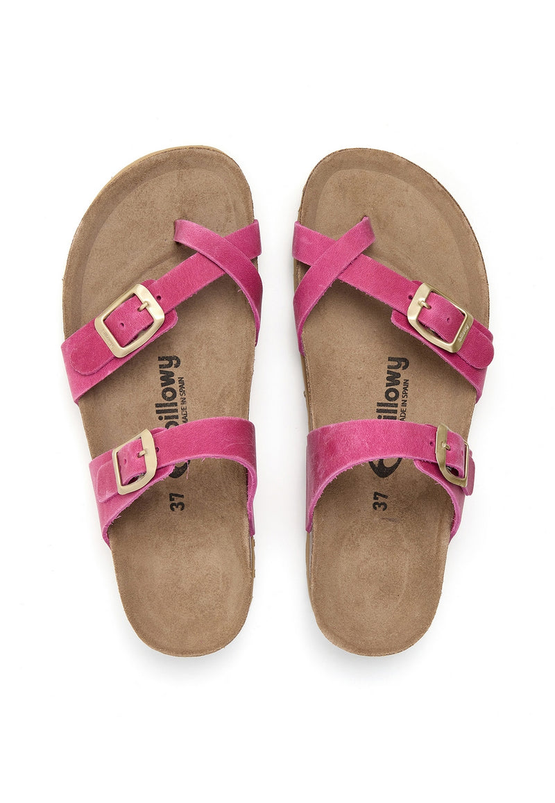 Sandales Fuchsia - Femme