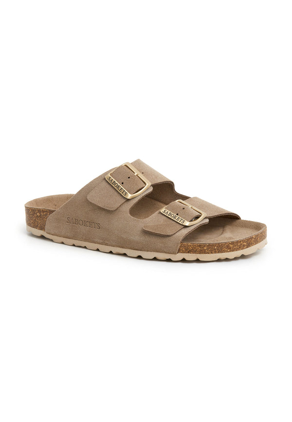 Sandales - Brune - Femme