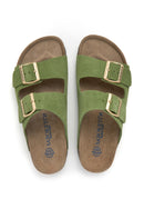 Sandalias - Verde - Mujer